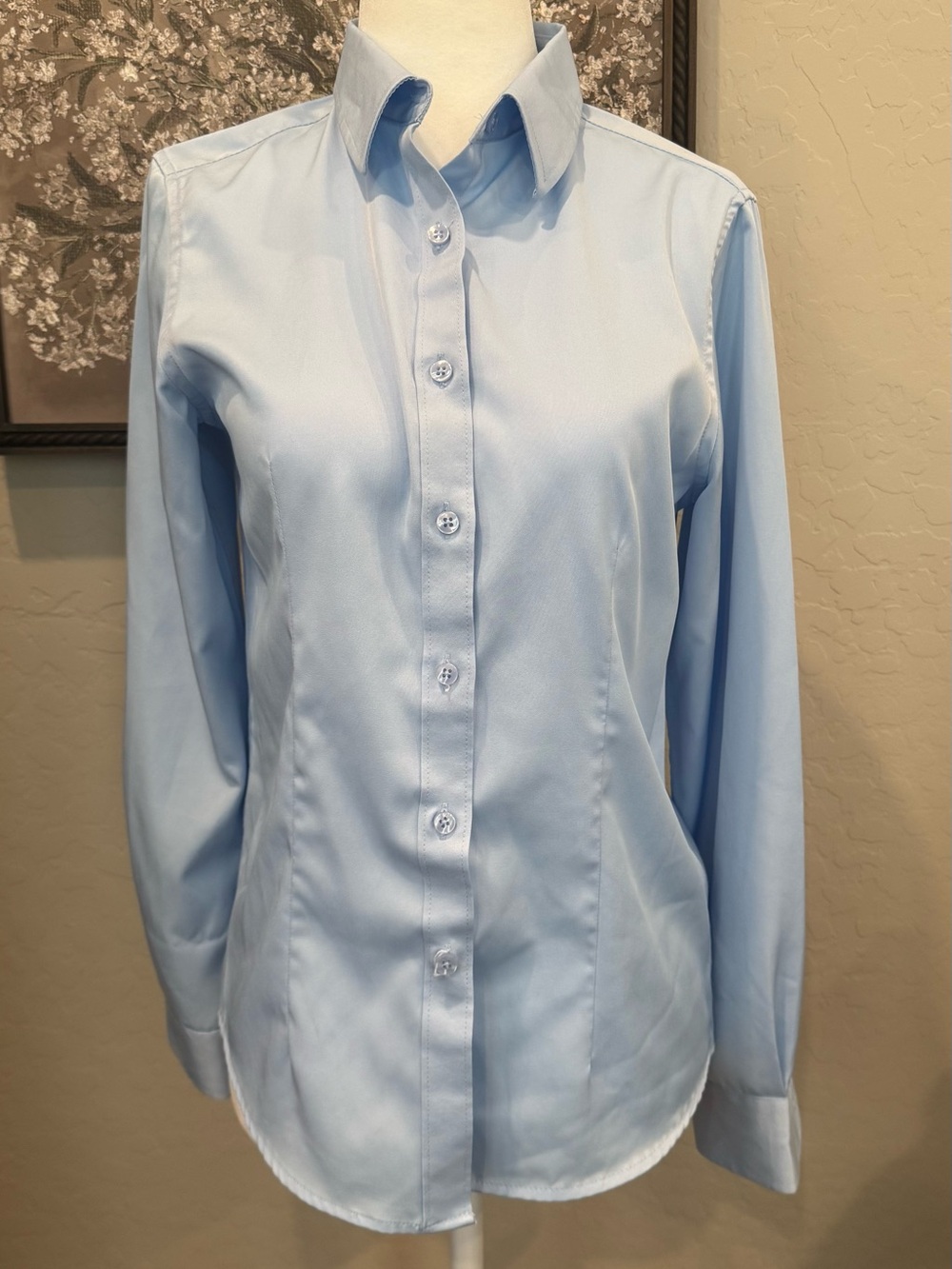 Light Blue Button-Up Shirt